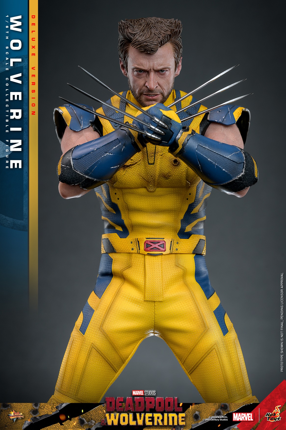 Pre-Order Hot Toys Marvel Wolverine Deluxe Sixth Scale Figure MMS754